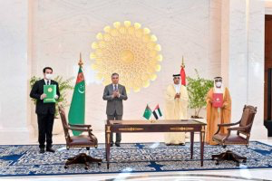 Turkmenistan and the UAE signed documents in the field of investment and energy