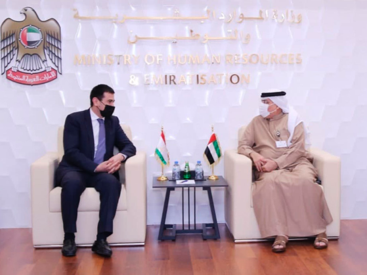 Tajikistan and the United Arab Emirates discussed cooperation in the field of labor