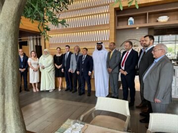 The Consulate General of the Kyrgyz Republic in Dubai and the Northern Emirate organized a diplomatic business-lunch