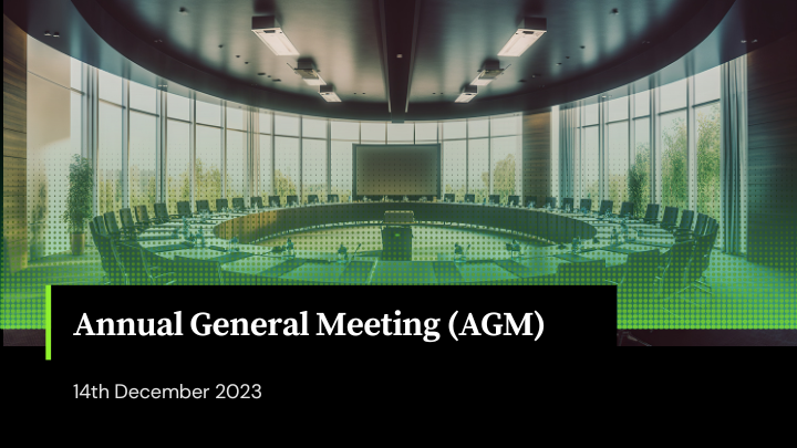 Annual General Meeting (AGM)